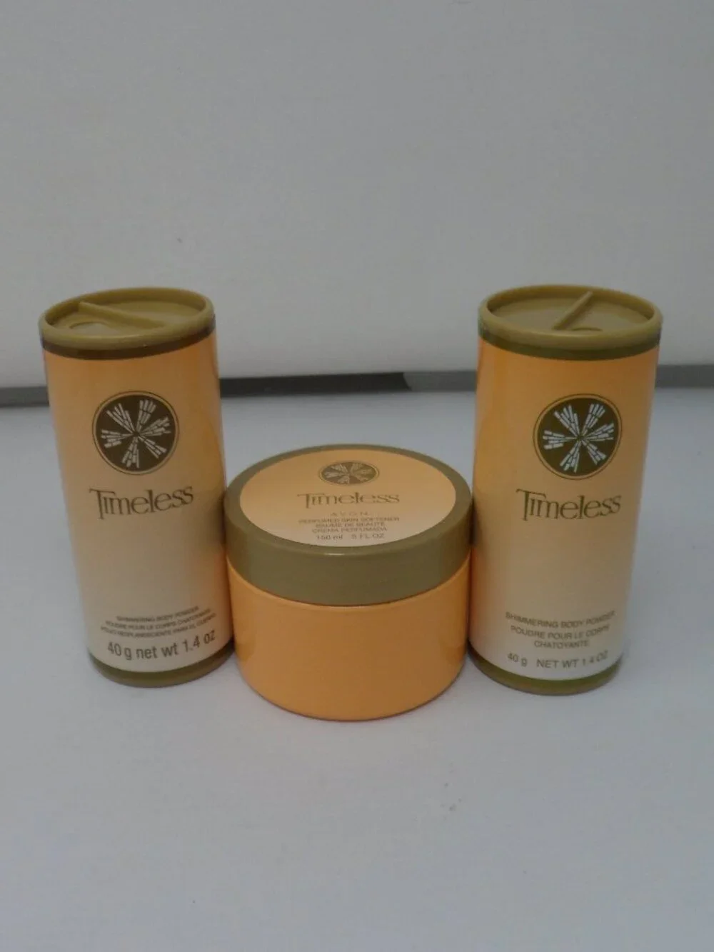 Avon Timeless Skin Softener (1) & Body Powder (2)